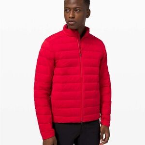 lululemon athletica Red Puffer Jacket